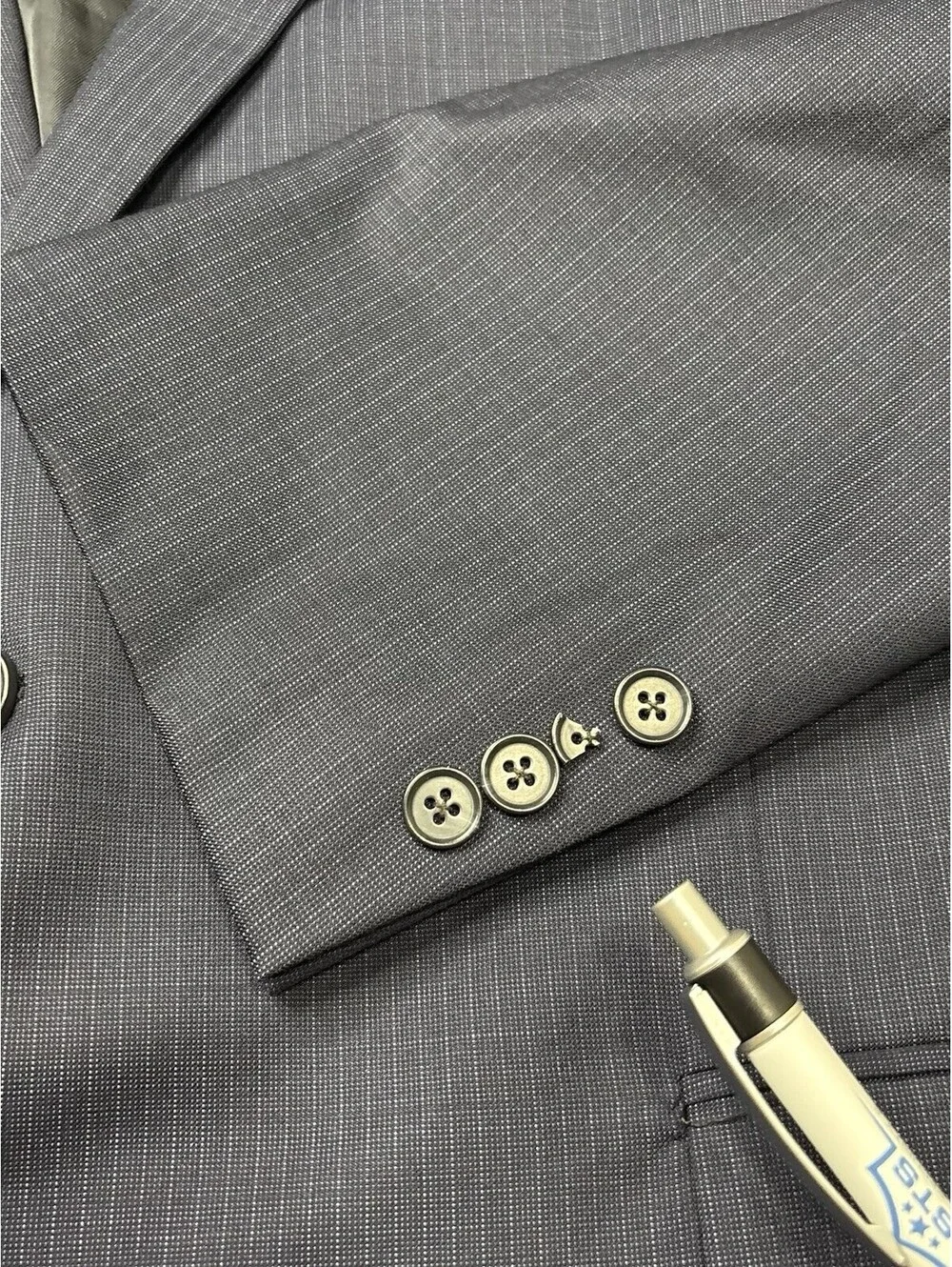 Brooks Brothers Blazer Jacket Mens 44R 1818 Regent Vitale Barberis Canonico